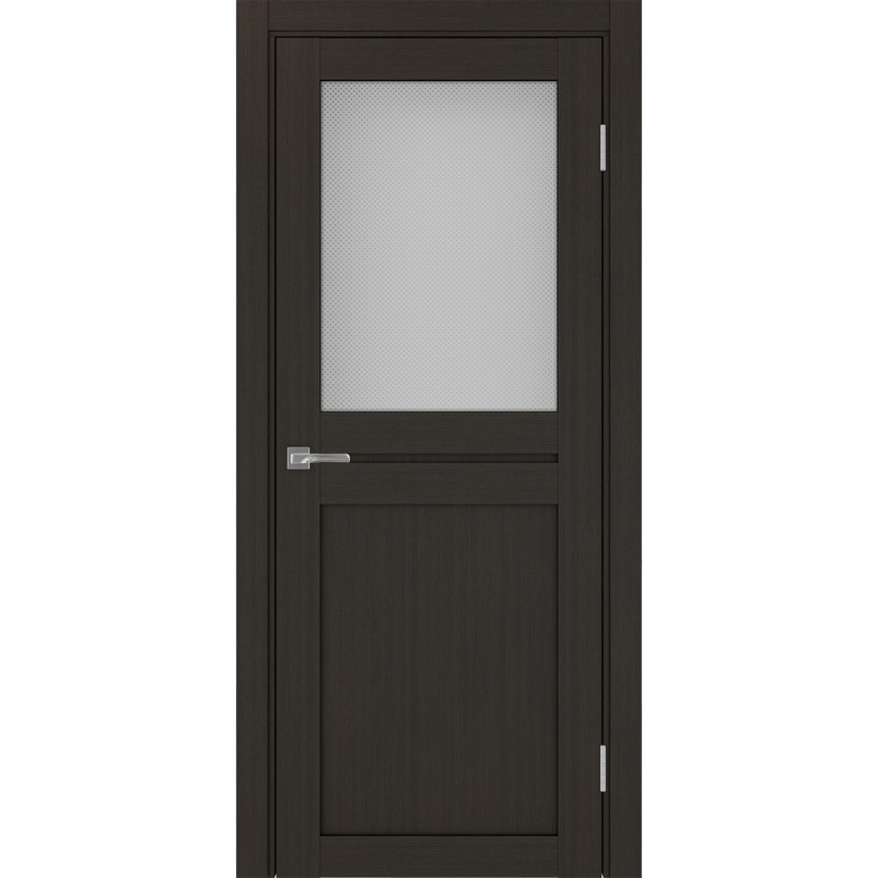 Межкомнатная дверь Турин 520.211, цвет венге FL, заполнение Пунта бесцветное, размер 200*80 см.