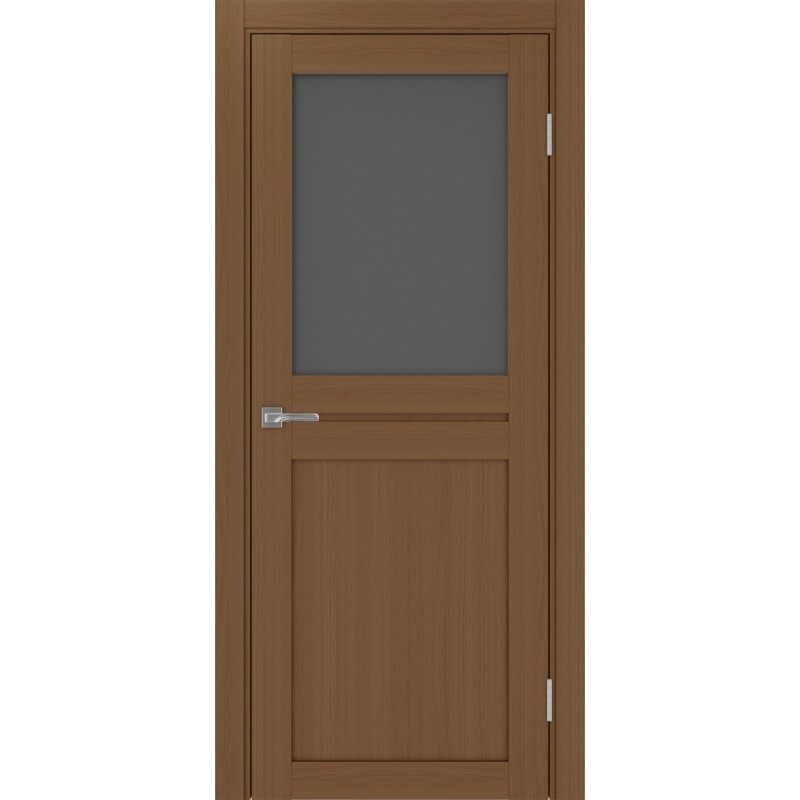 Межкомнатная дверь Турин 520.211, цвет орех NL, заполнение Графит матовое, размер 200*80 см.