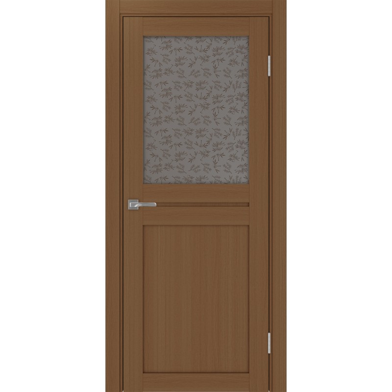 Межкомнатная дверь Турин 520.211, цвет орех NL, заполнение Дали бронзовое, размер 200*80 см.