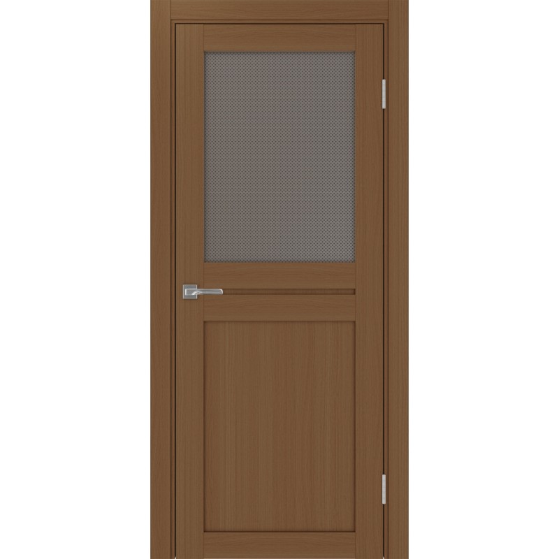 Межкомнатная дверь Турин 520.211, цвет орех NL, заполнение Пунта бронзовое, размер 200*80 см.