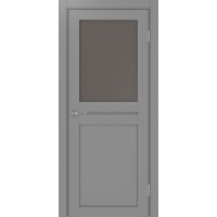 Турин 520.211, цвет серый, заполнение Бронза матовое, размер 200*80 см.