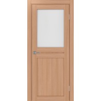 Турин 520.211, цвет ясень тёмный, стекло Кризет бесцветное, размер 90*200 см.