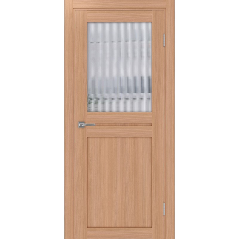 Межкомнатная дверь Турин 520.211, цвет ясень тёмный, заполнение Мору, размер 200*80 см.