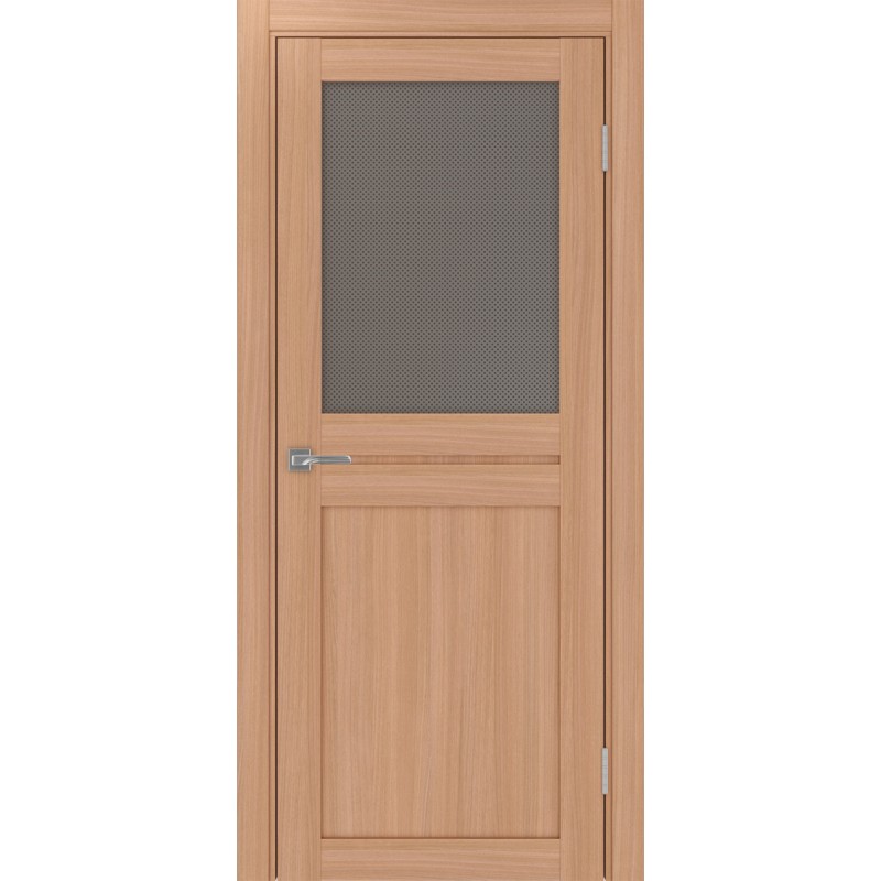 Межкомнатная дверь Турин 520.211, цвет ясень тёмный, заполнение Пунта бронзовое, размер 200*80 см.