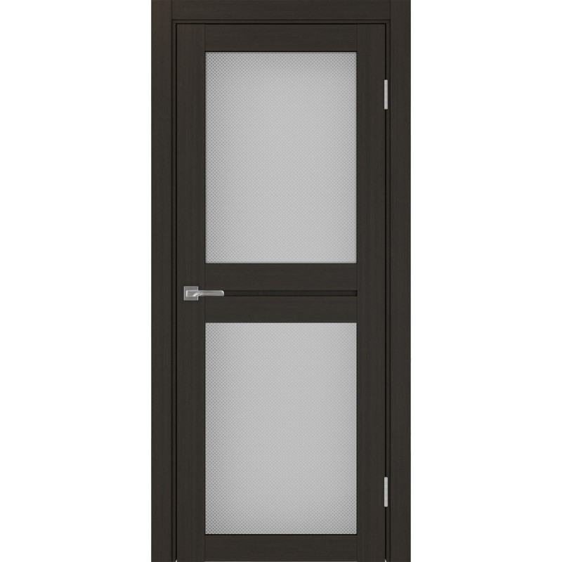 Межкомнатная дверь Турин 520.212, цвет венге FL, заполнение Пунта бесцветное, размер 200*80 см.