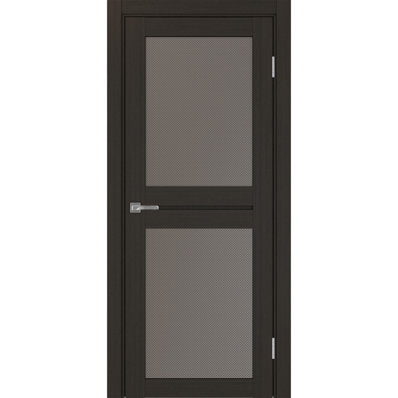 Межкомнатная дверь Турин 520.212, цвет венге FL, заполнение Пунта бронзовое, размер 200*80 см.