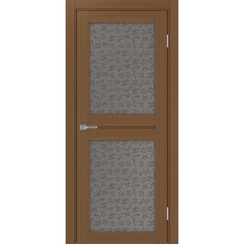 Межкомнатная дверь Турин 520.212, цвет орех NL, заполнение Дали бронзовое, размер 200*80 см.