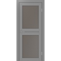 Турин 520.212, цвет серый, заполнение Пунта бронзовое, размер 200*80 см.