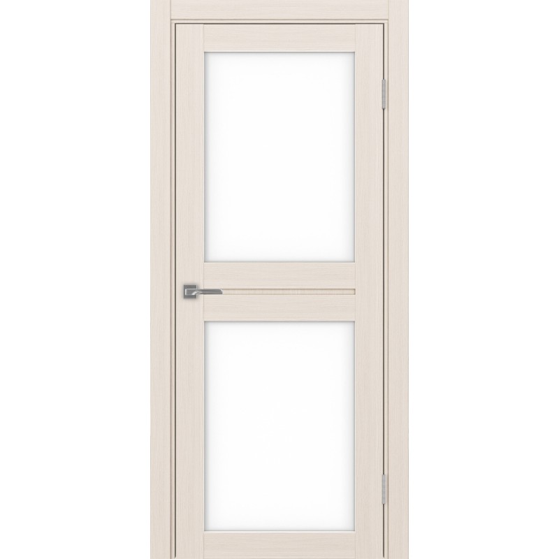 Межкомнатная дверь Турин 520.212, цвет Ясень перламутровый LACбелый, размер 80*200 см.