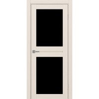 Турин 520.212, цвет Ясень перламутровый стекло LACчерный, размер 80*200 см.