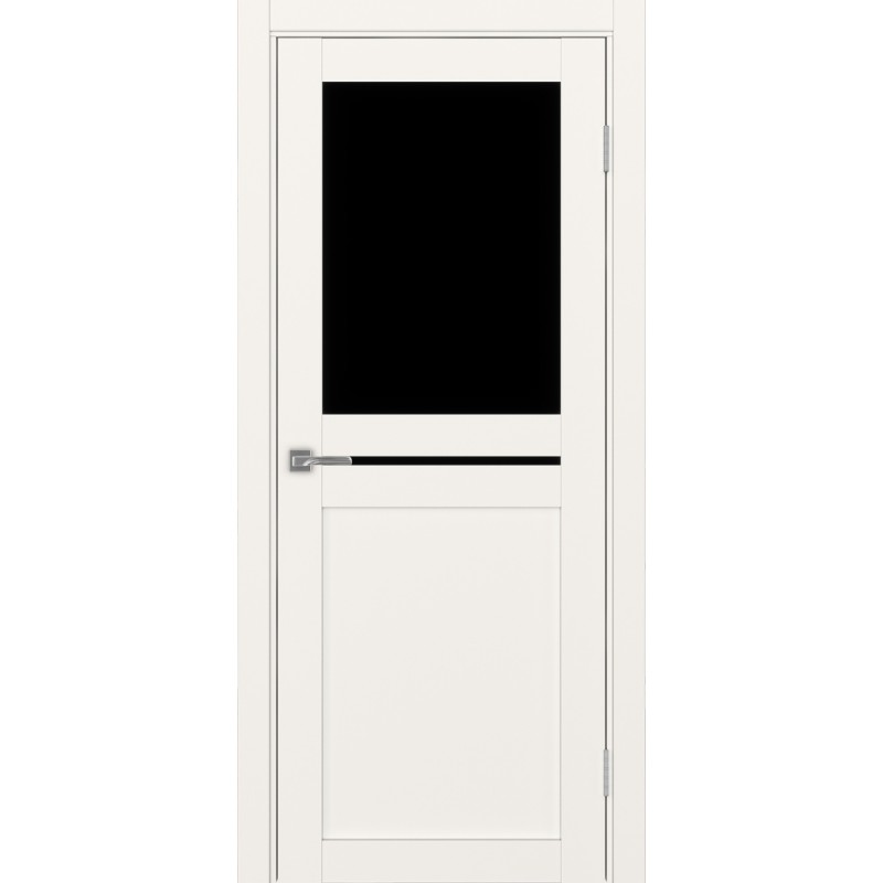 Межкомнатная дверь Турин 520.221, цвет, бежевый, заполнение LACчерный, размер 200*80 см.