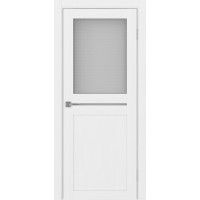 Турин 520.221, цвет белый лёд, заполнение Пунта бесцветное, размер 200*80 см.