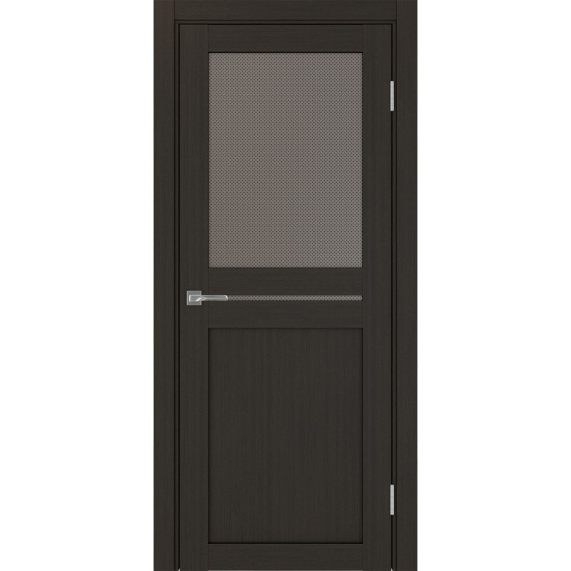 Межкомнатная дверь Турин 520.221, цвет венге FL, заполнение Пунта бронзовое, размер 200*80 см.