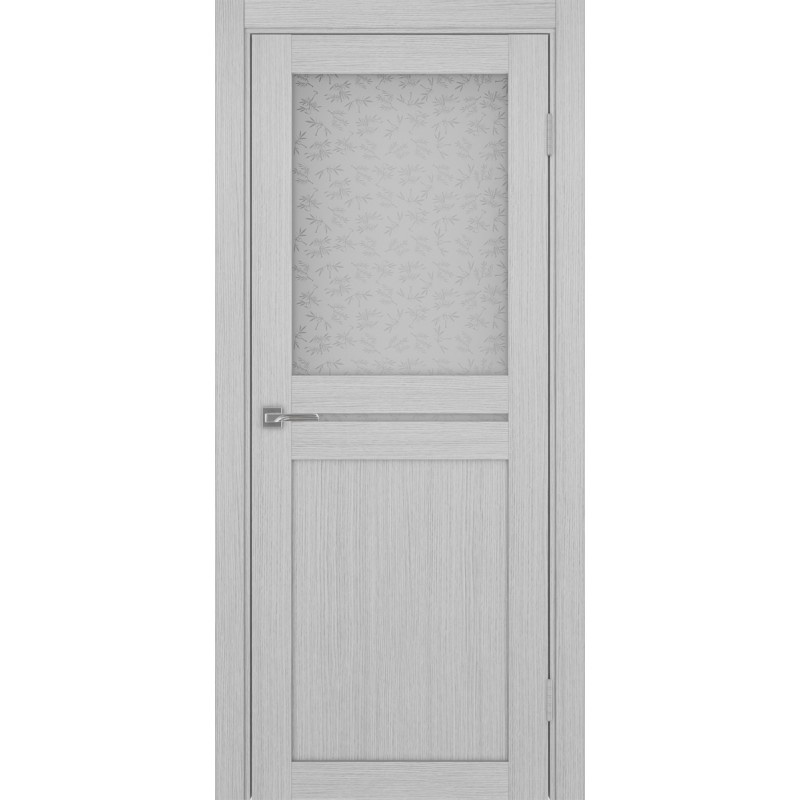 Межкомнатная дверь Турин 520.221, цвет дуб серый FL, заполнение Дали бесцветное, размер 200*80 см.