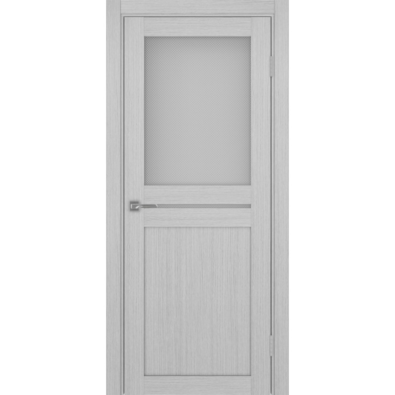 Межкомнатная дверь Турин 520.221, цвет дуб серый FL, заполнение Пунта бесцветное, размер 200*80 см.