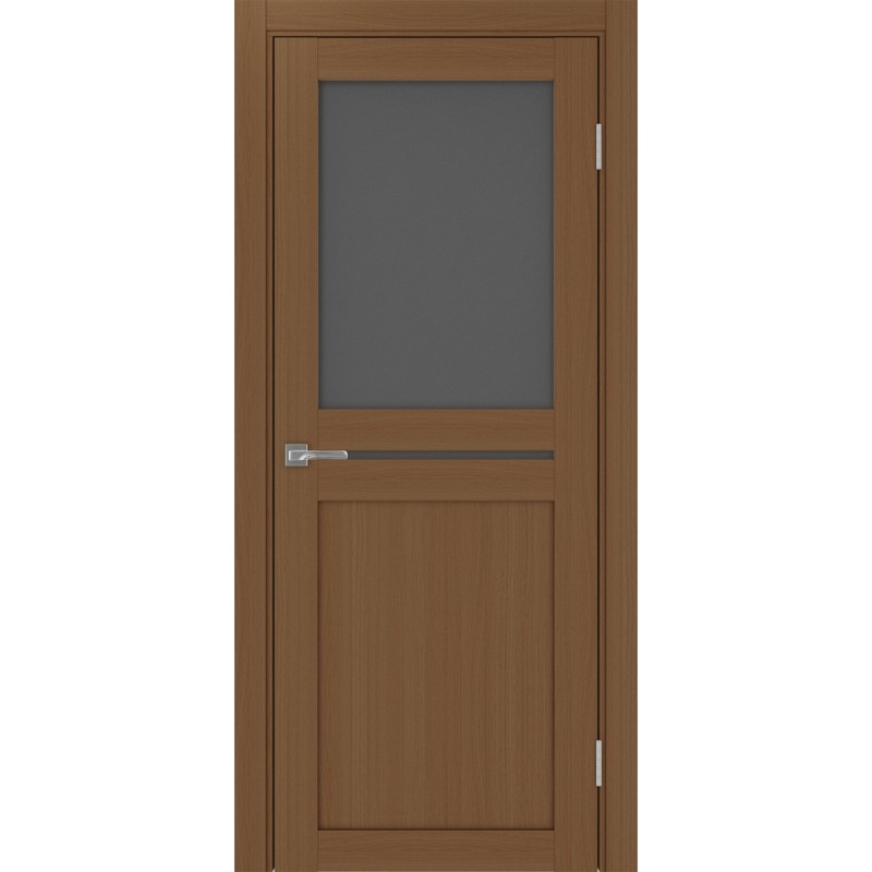 Межкомнатная дверь Турин 520.221, цвет орех NL, заполнение Графит матовое, размер 200*80 см.