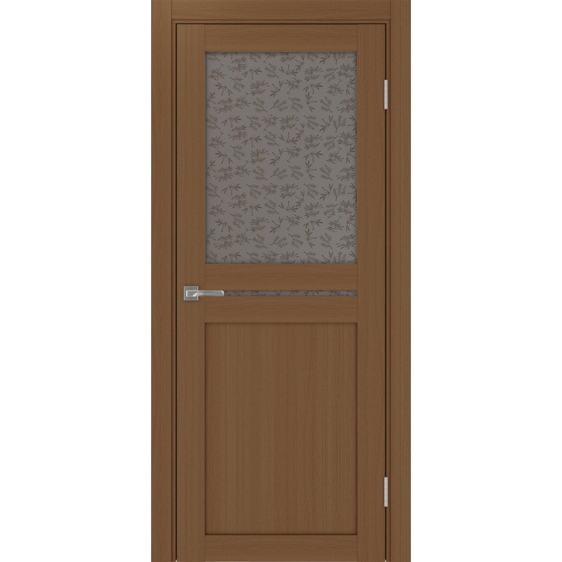 Межкомнатная дверь Турин 520.221, цвет орех NL, заполнение Дали бронзовое, размер 200*80 см.