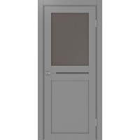 Турин 520.221, цвет серый, заполнение Бронза матовое, размер 200*80 см.