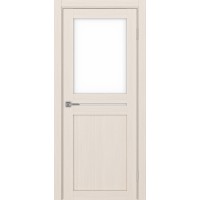 Турин 520.221, цвет Ясень перламутровый стекло LACбелый, размер 80*200 см.