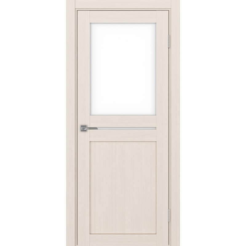 Межкомнатная дверь Турин 520.221, цвет ясень перламутровый, заполнение LACбелый, размер 200*80 см.