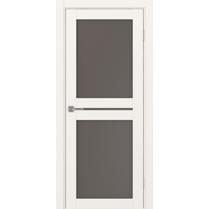 Межкомнатная дверь Турин 520.222, цвет, бежевый, заполнение Бронза матовое, размер 200*80 см.