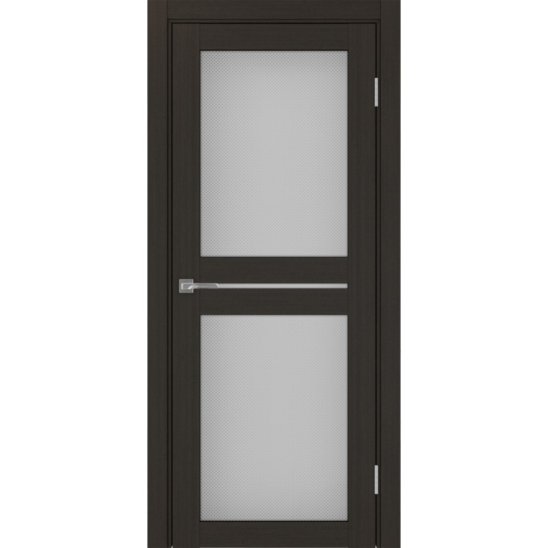 Межкомнатная дверь Турин 520.222, цвет венге FL, заполнение Пунта бесцветное, размер 200*80 см.