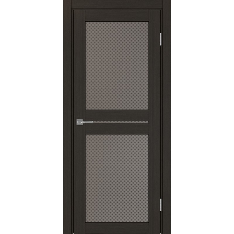 Межкомнатная дверь Турин 520.222, цвет венге FL, заполнение Пунта бронзовое, размер 200*80 см.