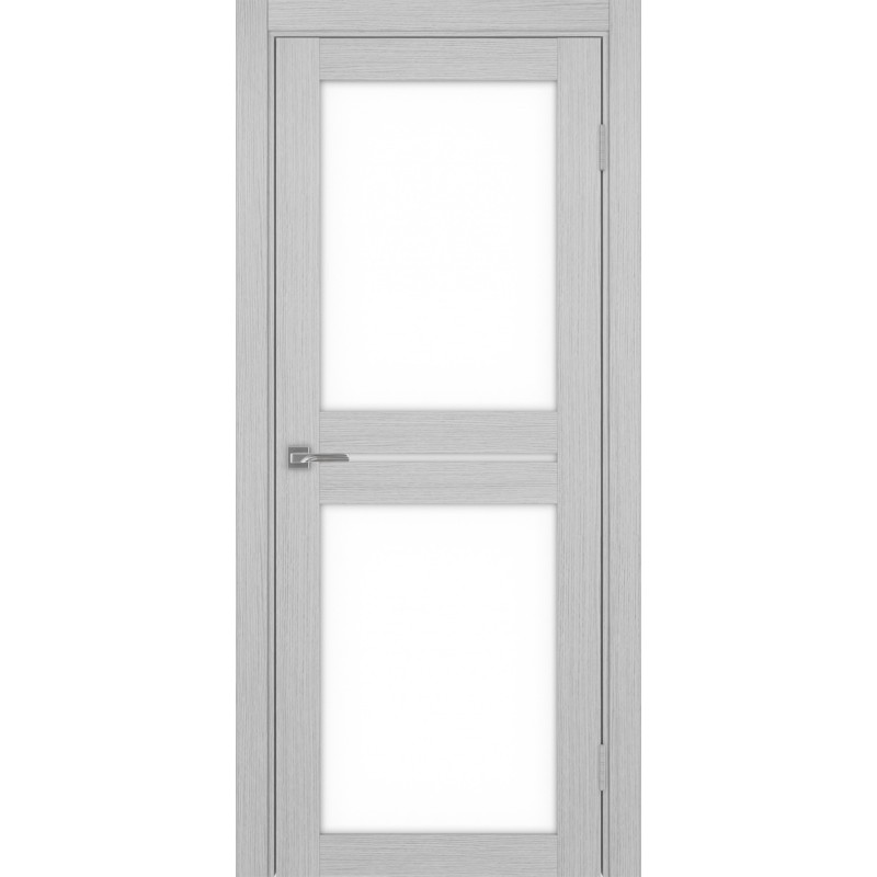 Межкомнатная дверь Турин 520.222, цвет дуб серый FL, заполнение LACбелый, размер 200*80 см.