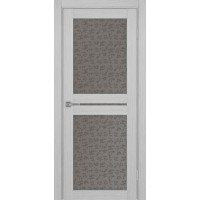 Турин 520.222, цвет дуб серый FL, заполнение Дали бронзовое, размер 200*80 см.