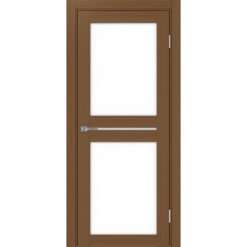 Межкомнатная дверь Турин 520.222, цвет орех NL, заполнение LACбелый, размер 200*80 см.