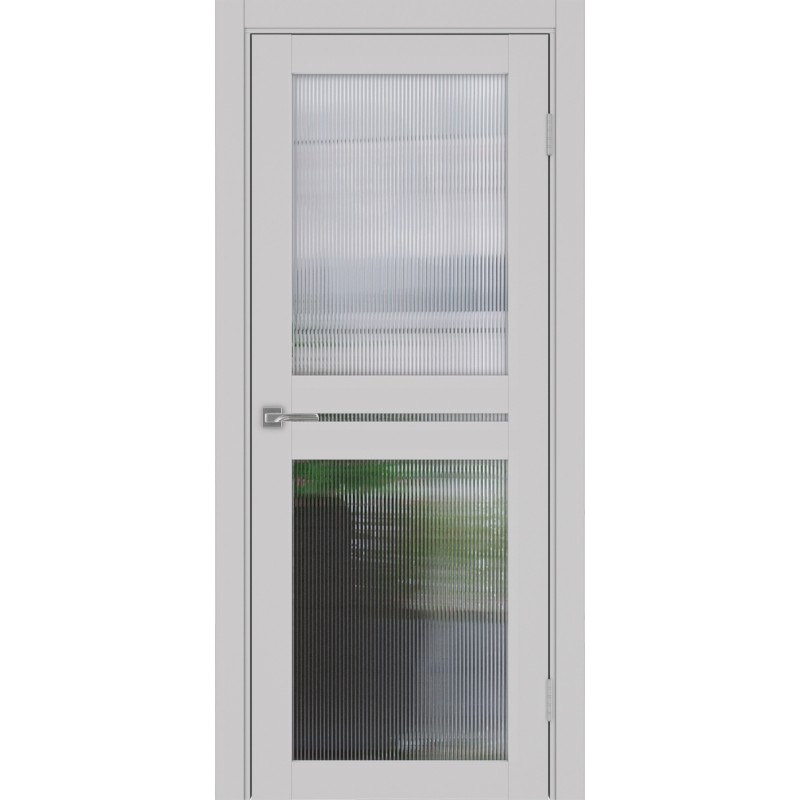 Межкомнатная дверь Турин 520.222, цвет пепельный, заполнение Мору, размер 200*80 см.