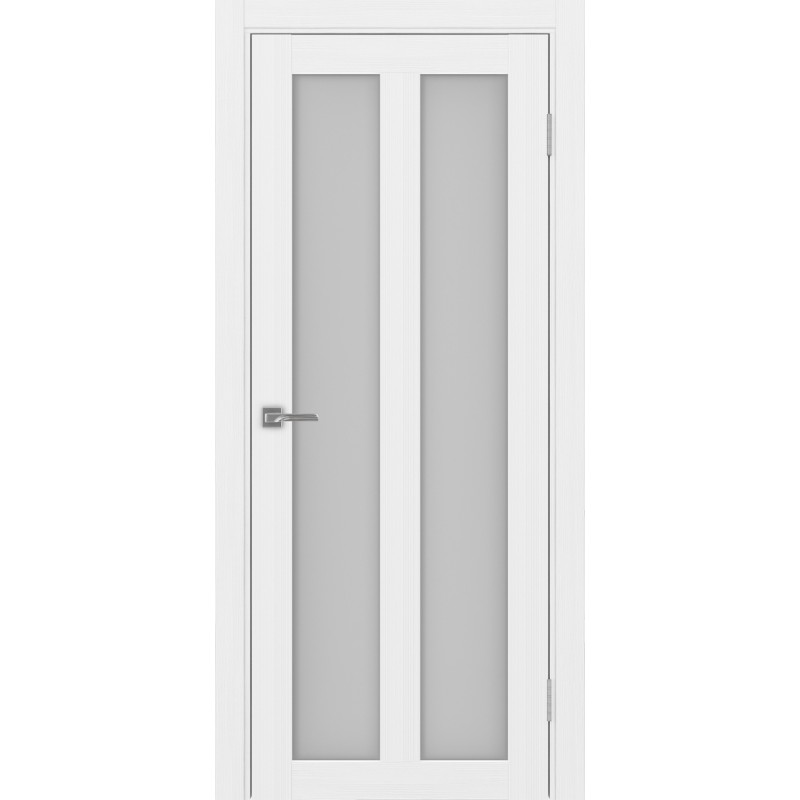 Межкомнатная дверь Турин 521.22, цвет белый лёд, заполнение Мателюкс, размер 200*80 см.