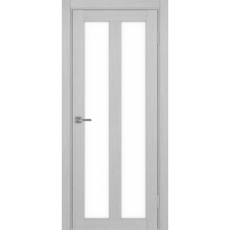 Межкомнатная дверь Турин 521.22, цвет дуб серый FL, заполнение LACбелый, размер 200*80 см.