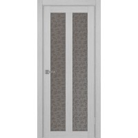 Турин 521.22, цвет дуб серый FL, заполнение Дали бронзовое, размер 200*80 см.