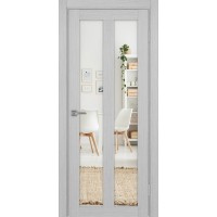 Турин 521.22, цвет дуб серый FL, заполнение Зеркало/Зеркало, размер 200*80 см.