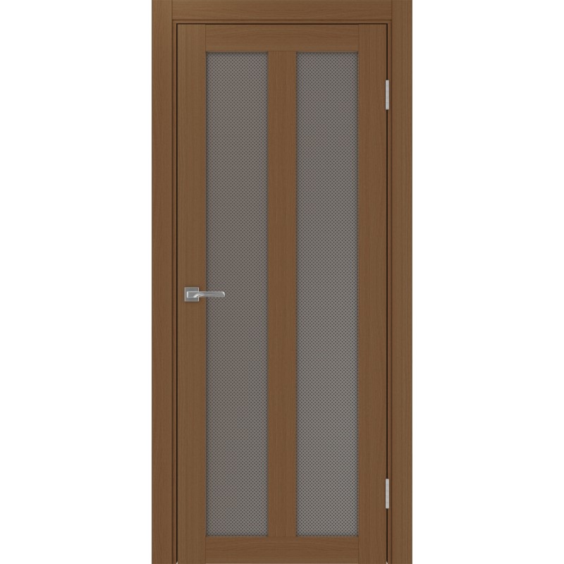 Межкомнатная дверь Турин 521.22, цвет орех NL, заполнение Пунта бронзовое, размер 200*80 см.