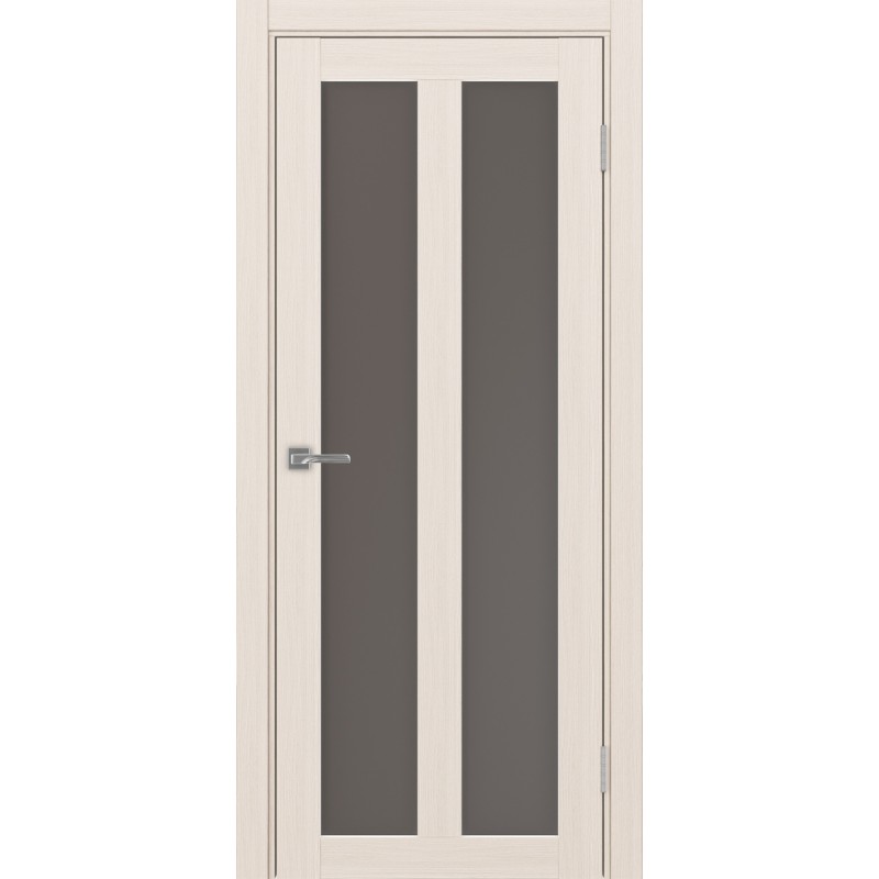 Межкомнатная дверь Турин 521.22, цвет ясень перламутровый, заполнение Бронза матовое, размер 200*80 см.