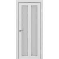 Турин 521.22, цвет Ясень серебристый стекло Мателюкс, размер 80*200 см.