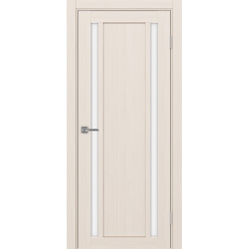 Турин 522.212, цвет Ясень перламутровый стекло LACбелый, размер 80*200 см.