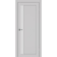 Турин 556.21, цвет Пепельный стекло LACбелый, размер 80*200 см.