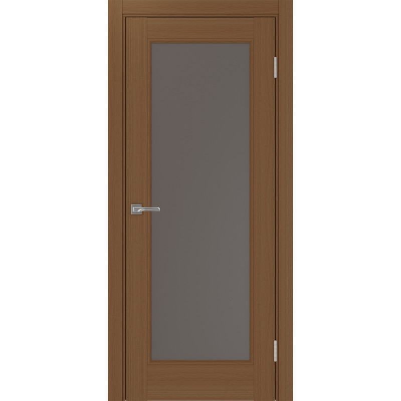 Межкомнатная дверь Турин Neo 501.2, цвет орех NL, заполнение Бронза матовое, размер 200*80 см.