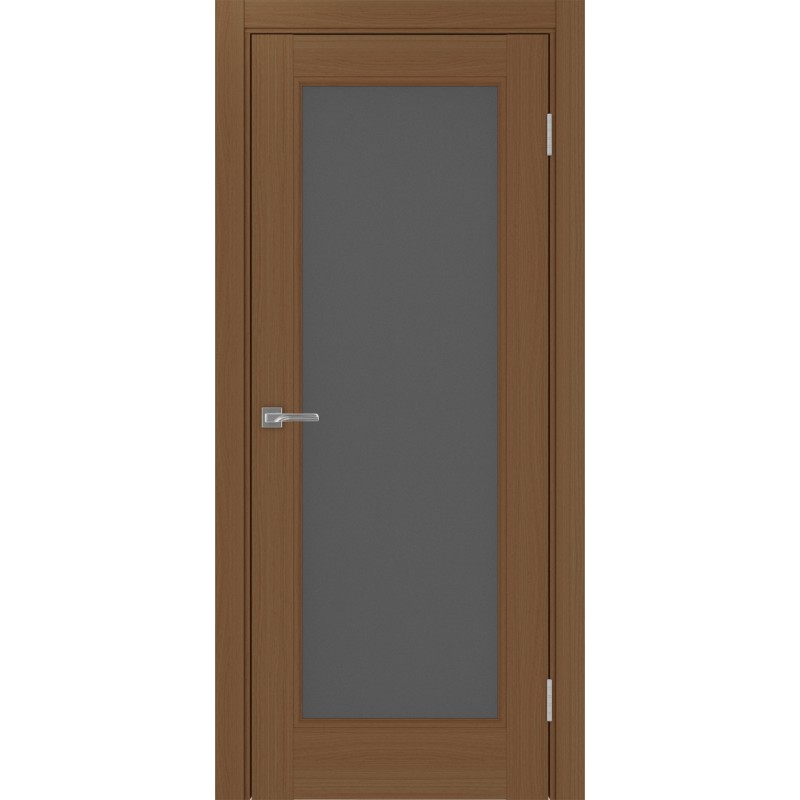 Межкомнатная дверь Турин Neo 501.2, цвет орех NL, заполнение Графит матовое, размер 200*80 см.