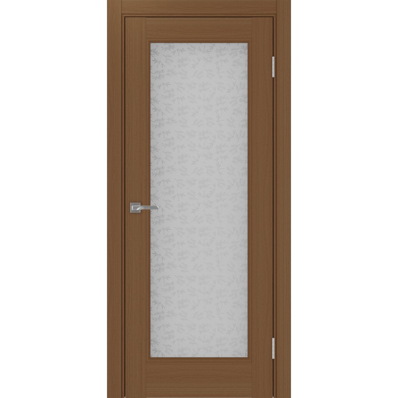 Межкомнатная дверь Турин Neo 501.2, цвет орех NL, заполнение Дали бесцветное, размер 200*80 см.
