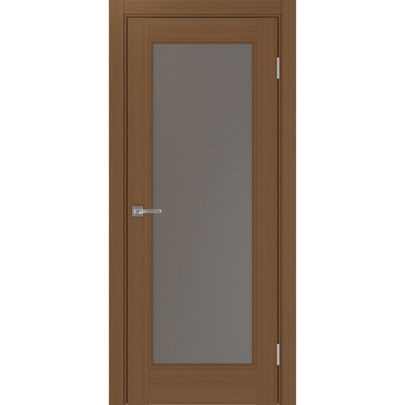 Межкомнатная дверь Турин Neo 501.2, цвет орех NL, заполнение Пунта бронзовое, размер 200*80 см.