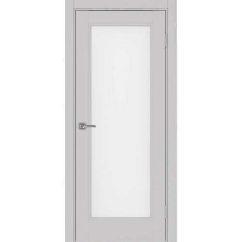 Турин Neo 501.2, цвет Пепельный стекло Мателюкс, размер 80*200 см.