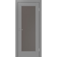 Турин Neo 501.2, цвет серый, заполнение Бронза матовое, размер 200*80 см.