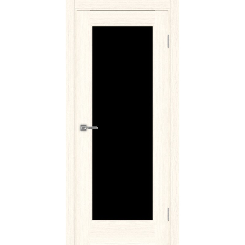 Межкомнатная дверь Турин Neo 501.2, цвет ясень светлый, заполнение LACчерный, размер 200*70 см.