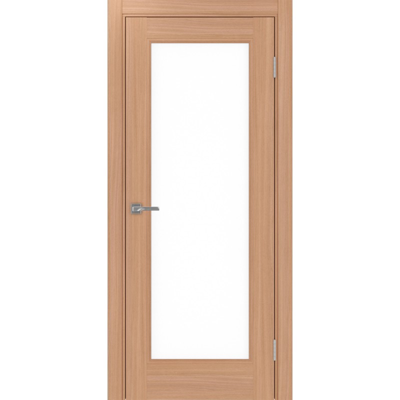 Межкомнатная дверь Турин Neo 501.2, цвет ясень тёмный, заполнение LACбелый, размер 200*80 см.