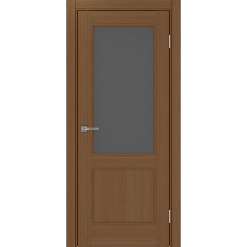 Межкомнатная дверь Турин Neo 502.21, цвет орех NL, заполнение Графит матовое, размер 200*80 см.