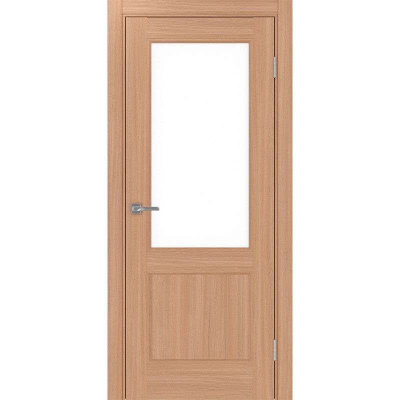 Межкомнатная дверь Турин Neo 502.21, цвет ясень тёмный, заполнение LACбелый, размер 200*80 см.